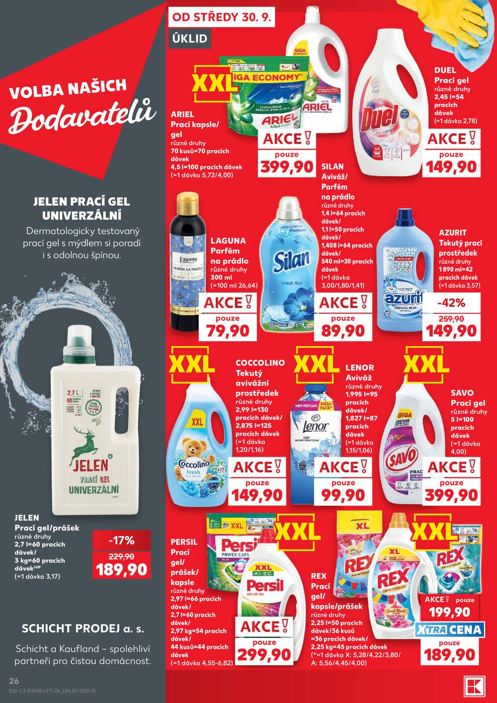Kaufland 30.9. - 6.10. - Kaufland - Pardubice (S. K. Neumanna)