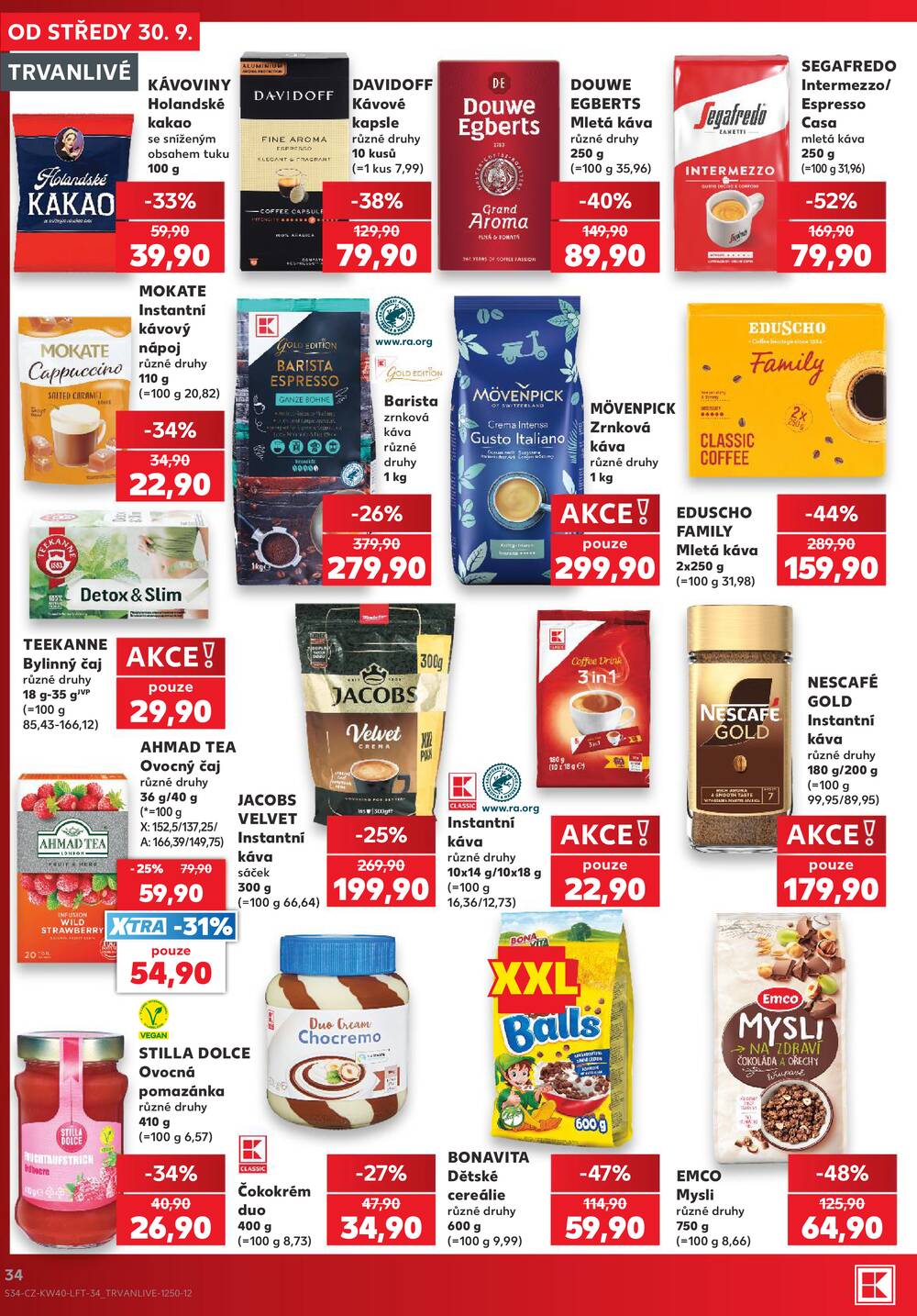 Kaufland 30.9. - 6.10. - Kaufland - Pardubice (S. K. Neumanna)