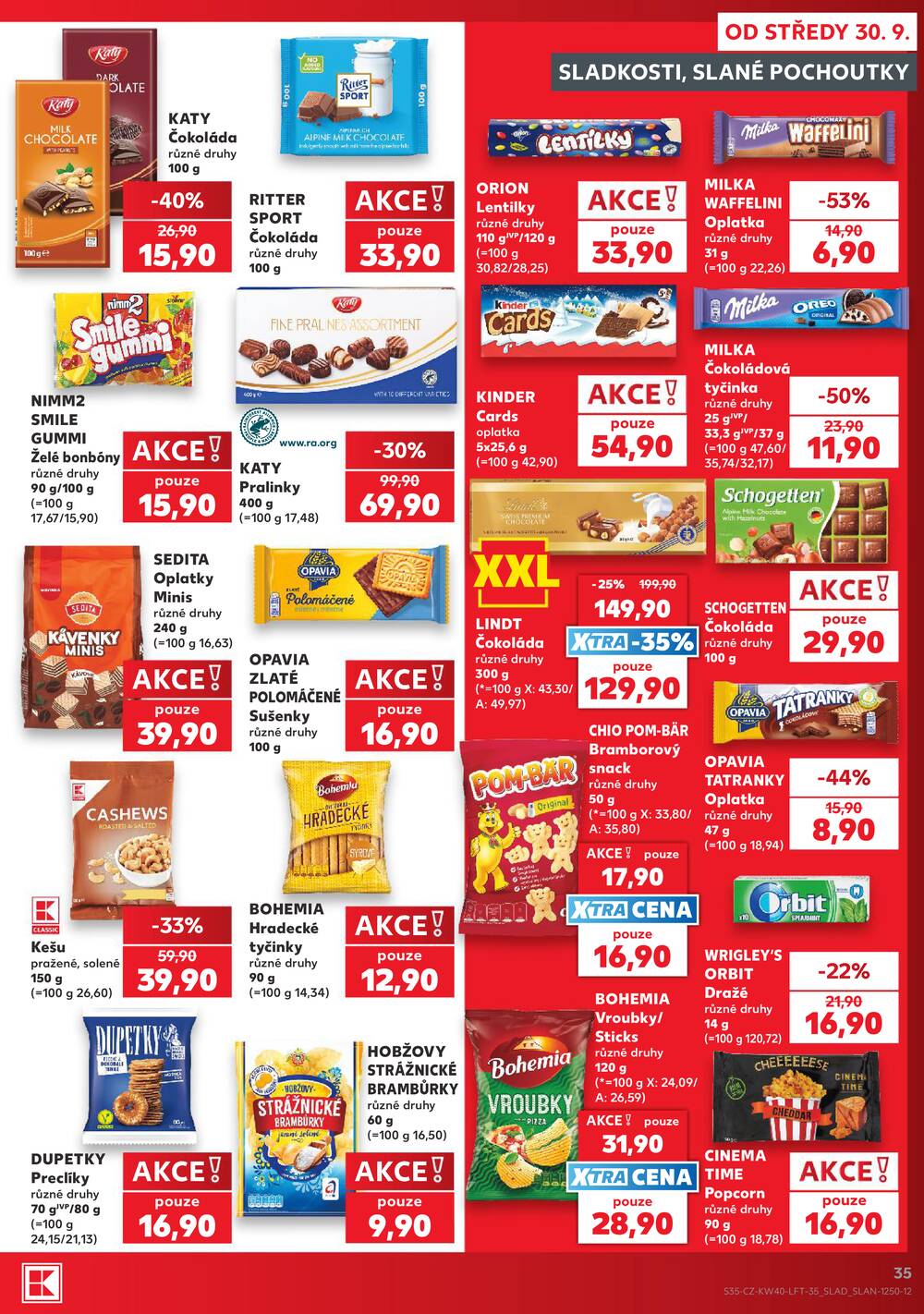 Kaufland 30.9. - 6.10. - Kaufland - Pardubice (S. K. Neumanna)