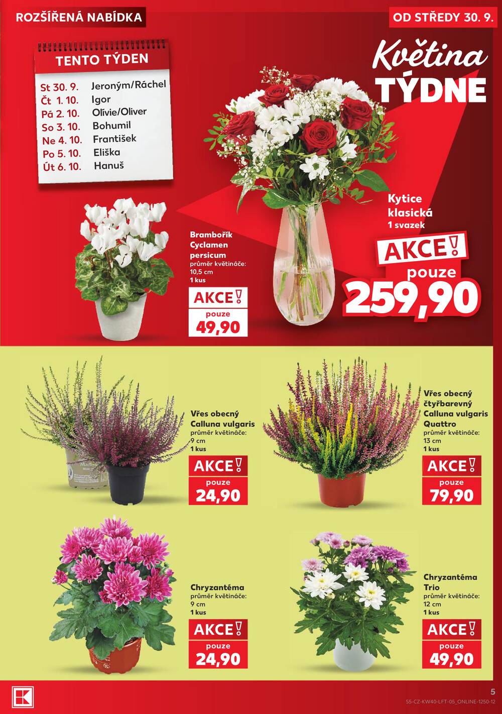 Kaufland 30.9. - 6.10. - Kaufland Poděbrady - U Garáží