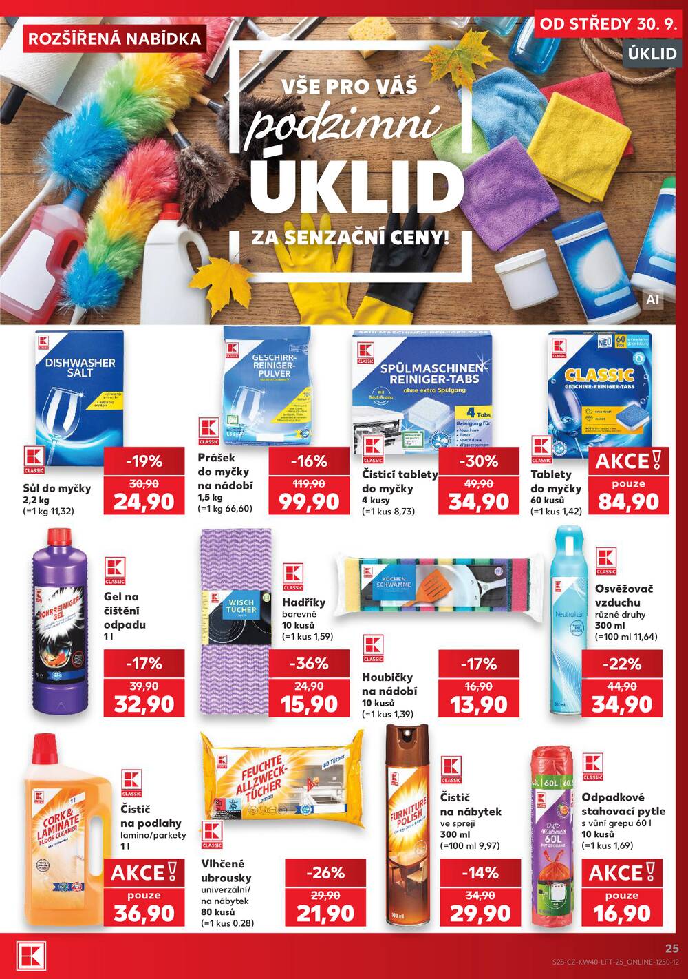 Kaufland 30.9. - 6.10. - Kaufland Poděbrady - U Garáží