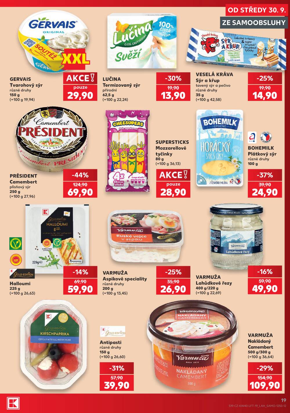Kaufland 30.9. - 6.10. - Kaufland - Jihlava