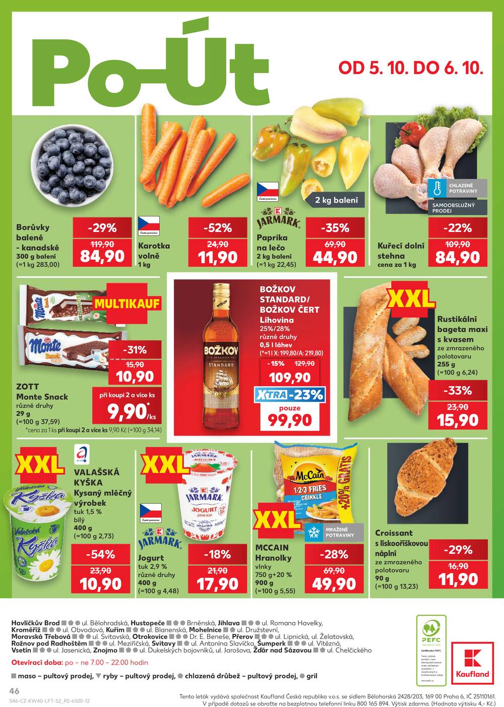 Kaufland 30.9. - 6.10. - Kaufland - Vsetín