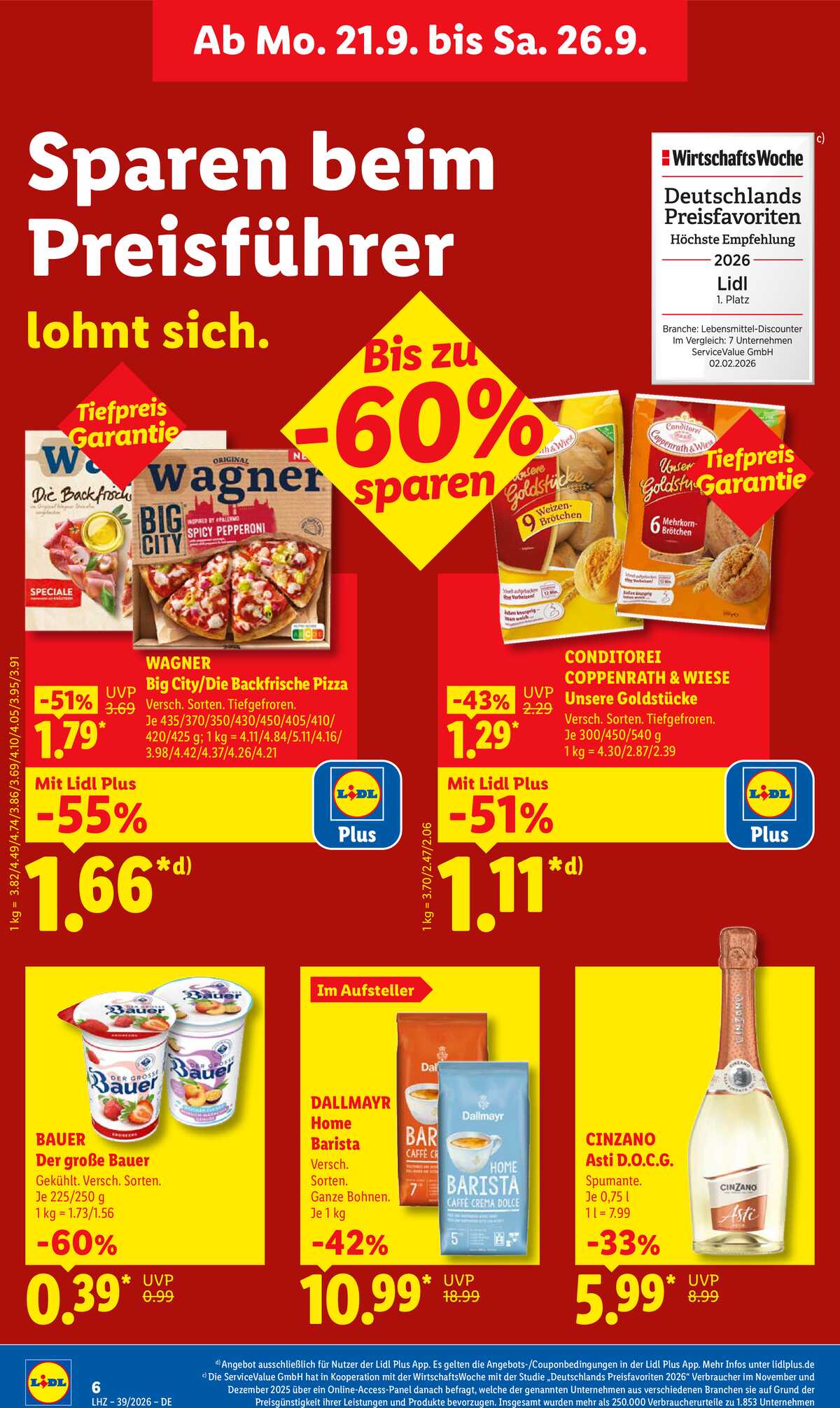 Leták Lidl Německo 21.9.-26.9.2026 strana 12