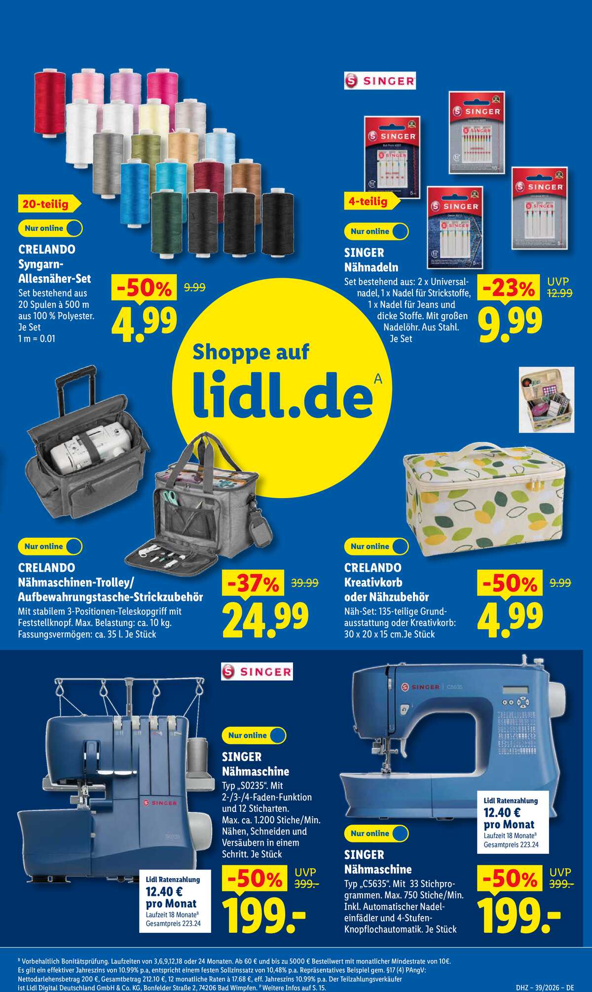 Leták Lidl Německo 21.9.-26.9.2026 strana 47