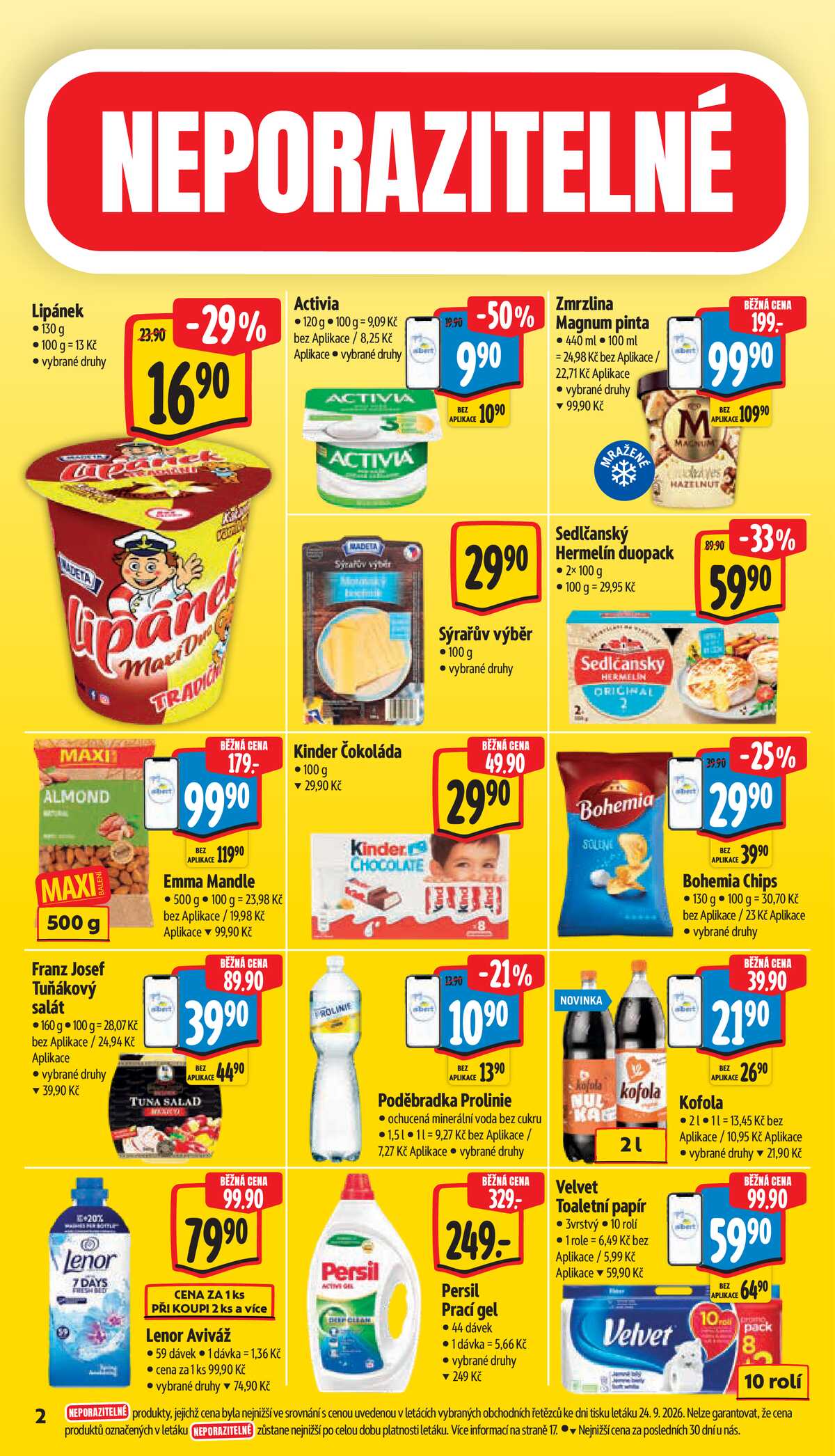 Albert Supermarket od 30.9. do 6.10.2026 strana 2
