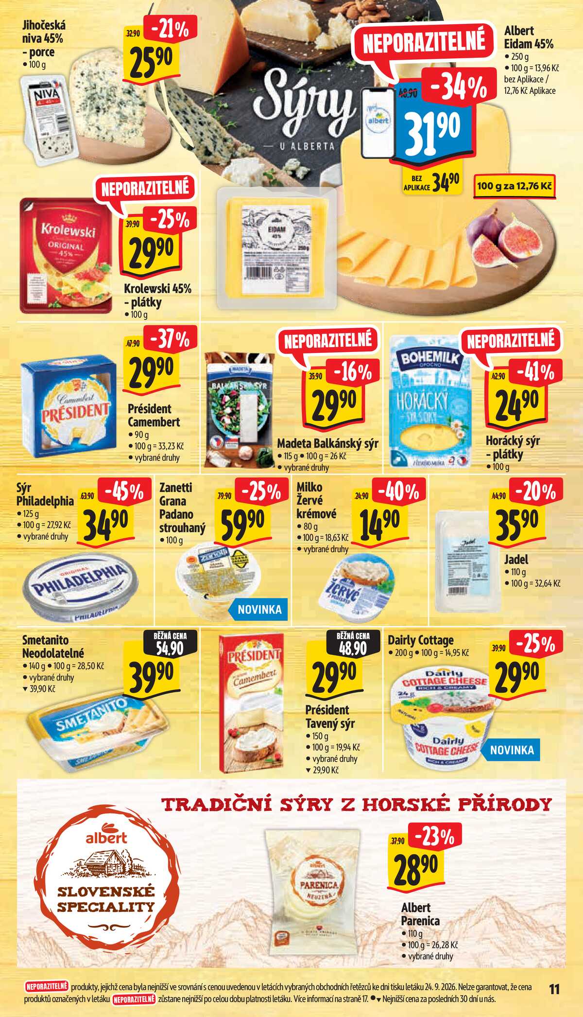 Albert Supermarket od 30.9. do 6.10.2026 strana 15