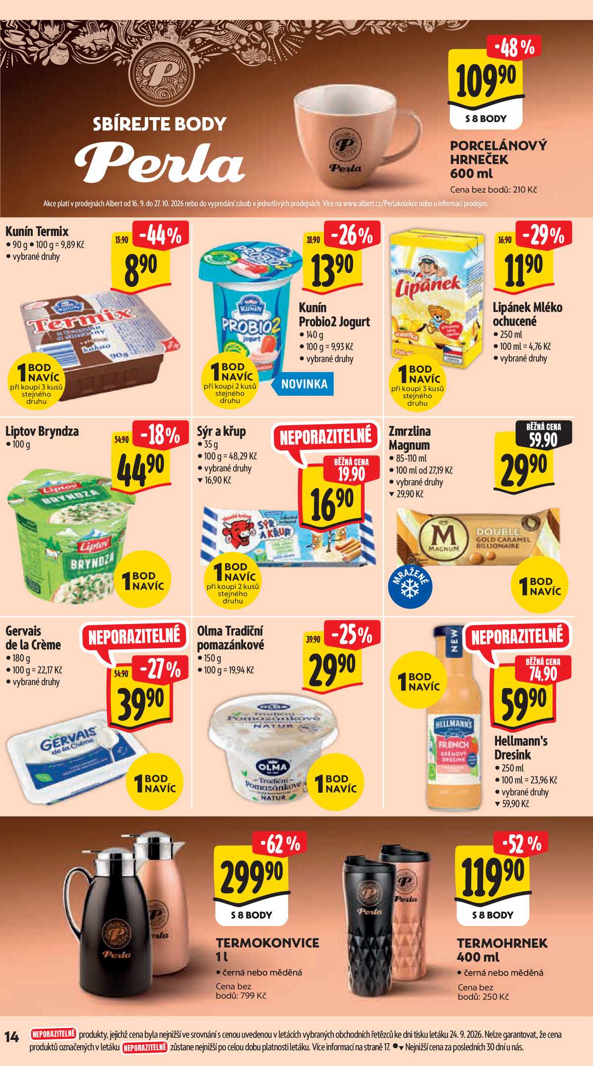 Albert Supermarket od 30.9. do 6.10.2026 strana 20