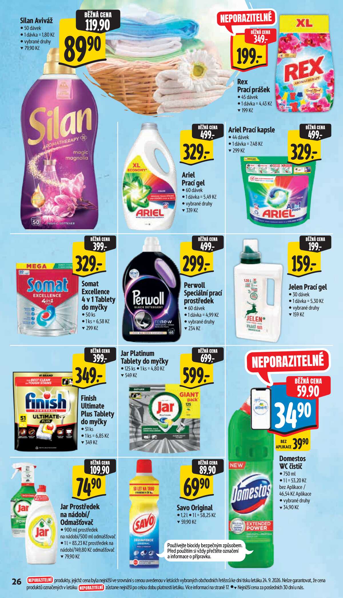 Albert Supermarket od 30.9. do 6.10.2026 strana 32