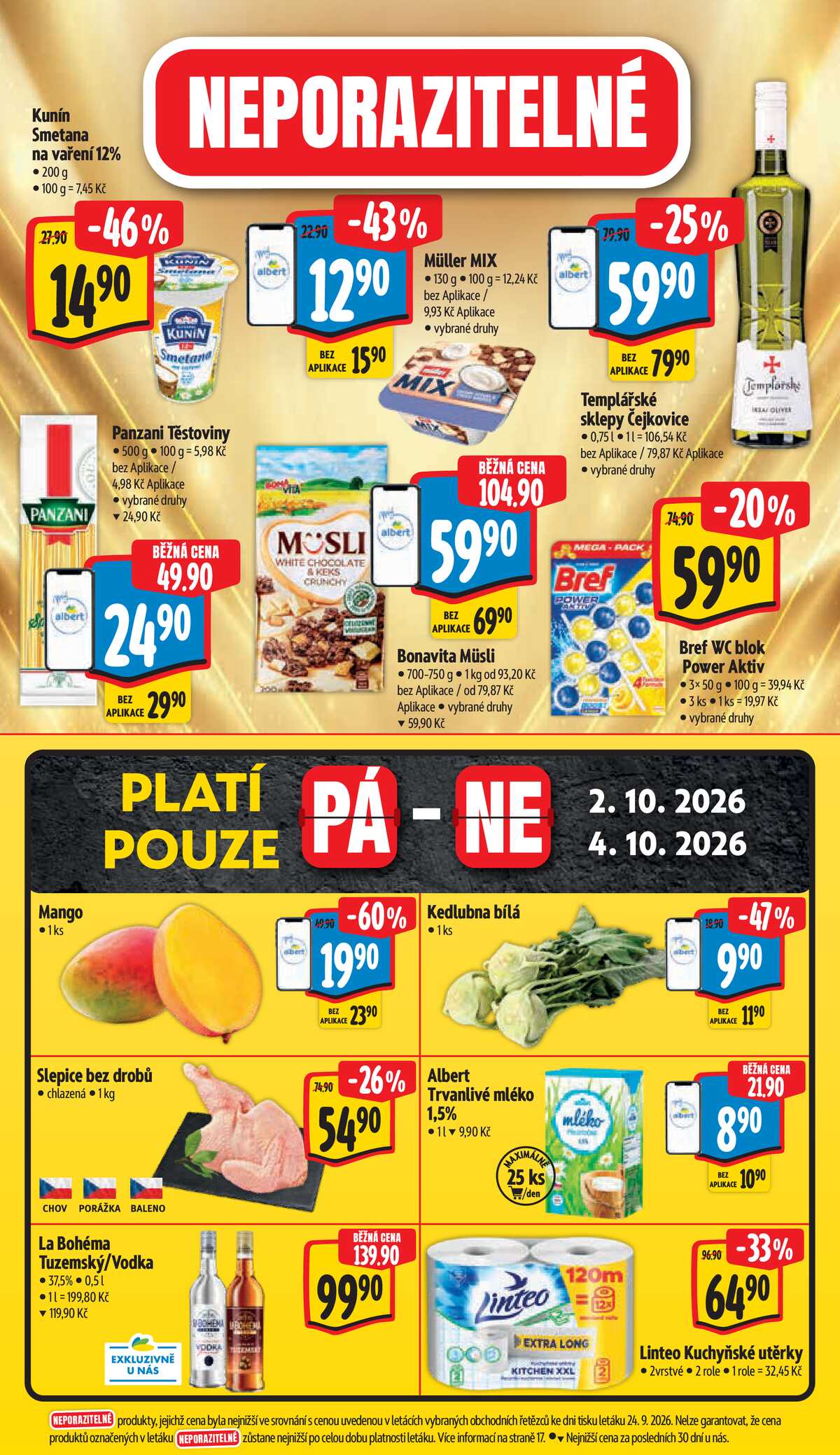 Albert Supermarket od 30.9. do 6.10.2026 strana 40