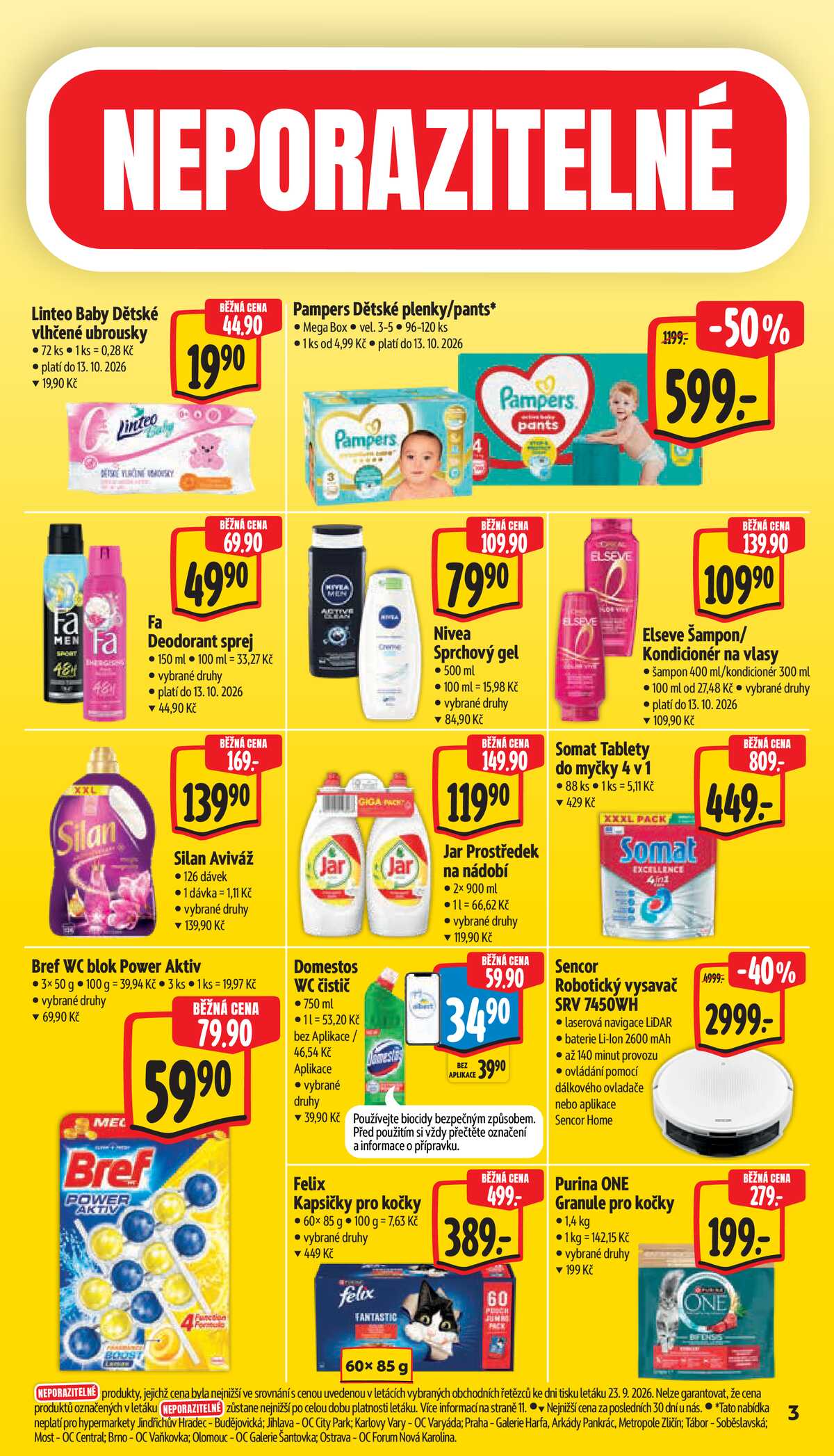 Albert  Hypermarket od 30.9. do 6.10.2026 strana 3