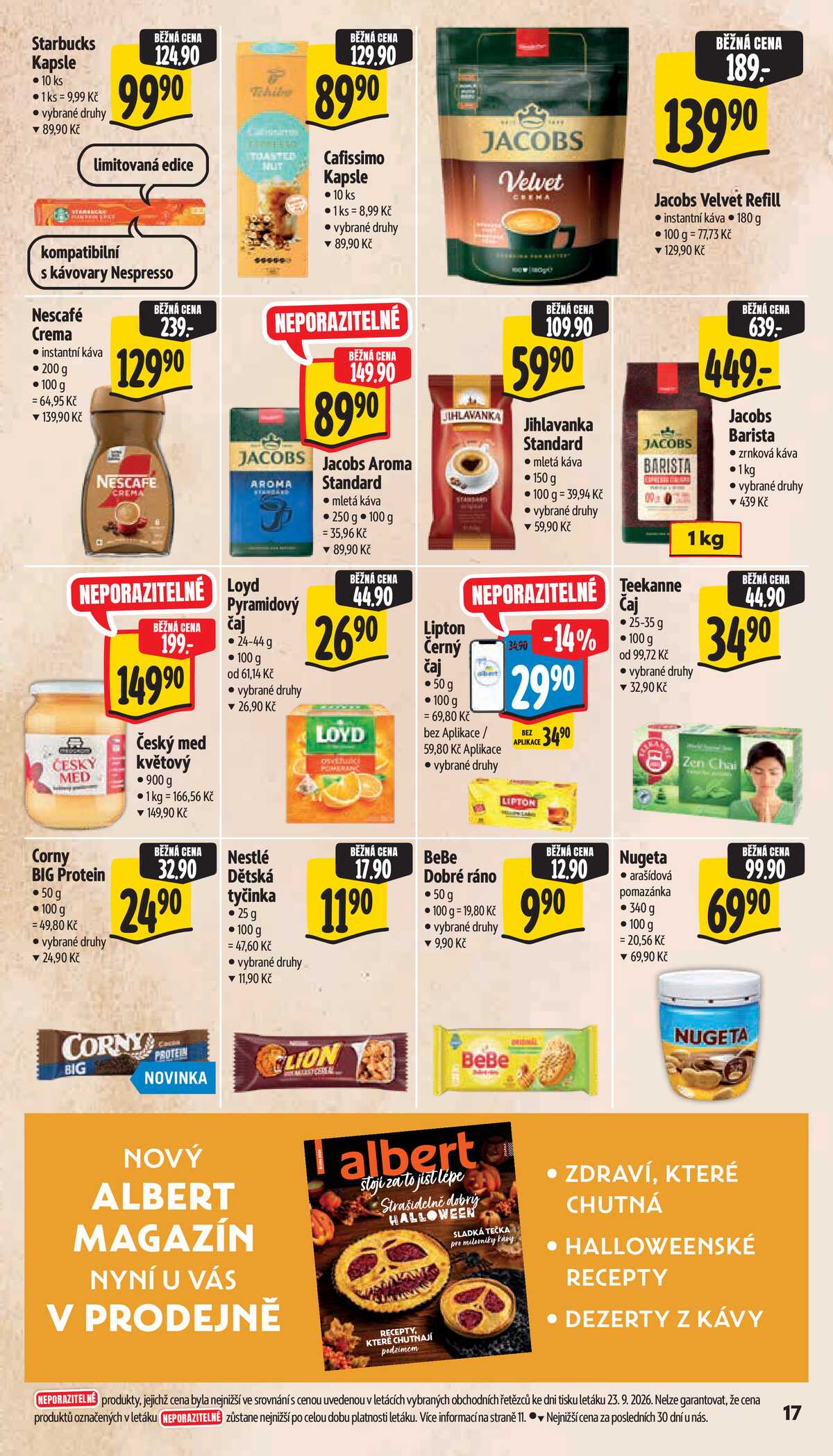 Albert  Hypermarket od 30.9. do 6.10.2026 strana 21