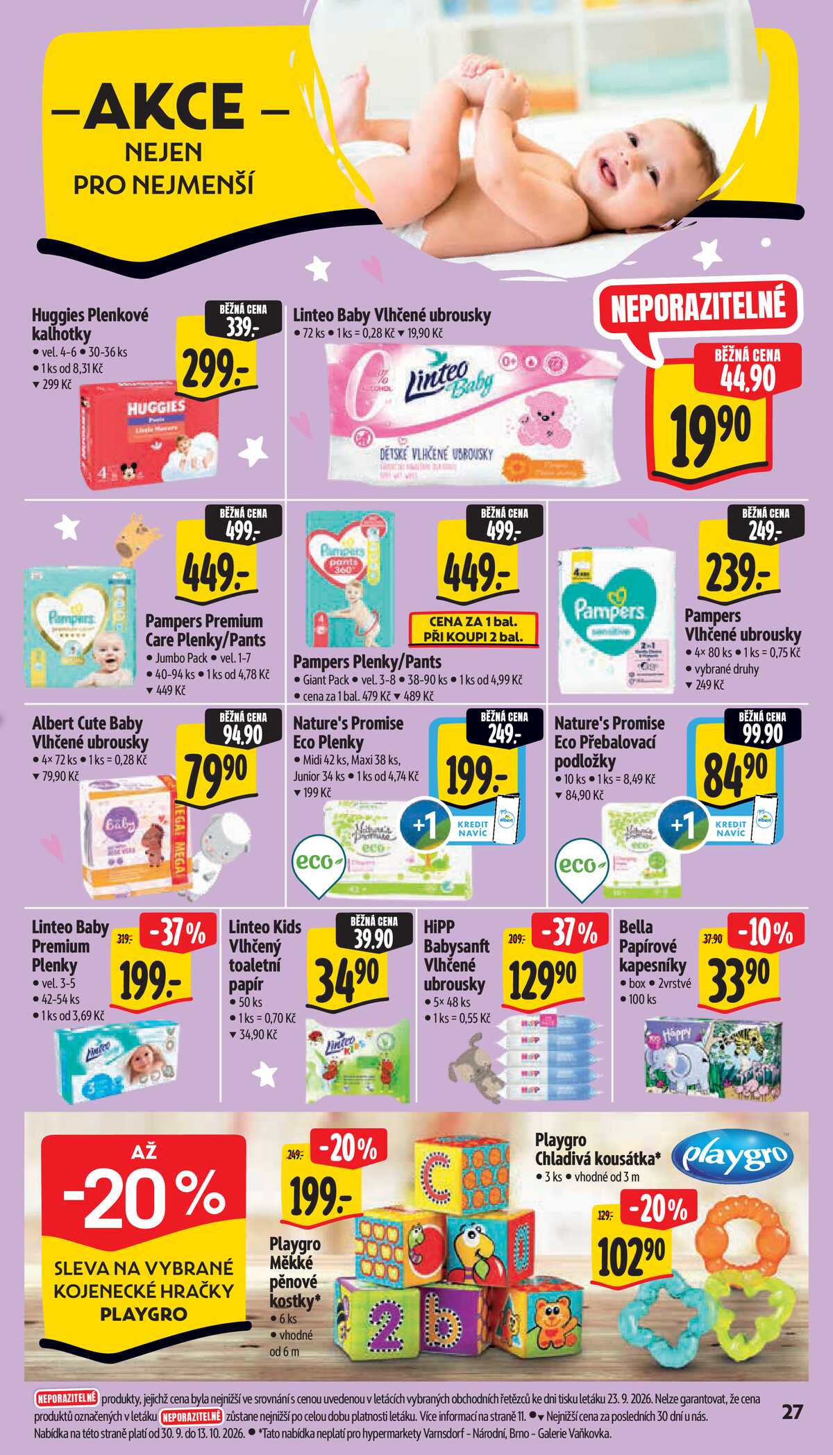 Albert  Hypermarket od 30.9. do 6.10.2026 strana 33