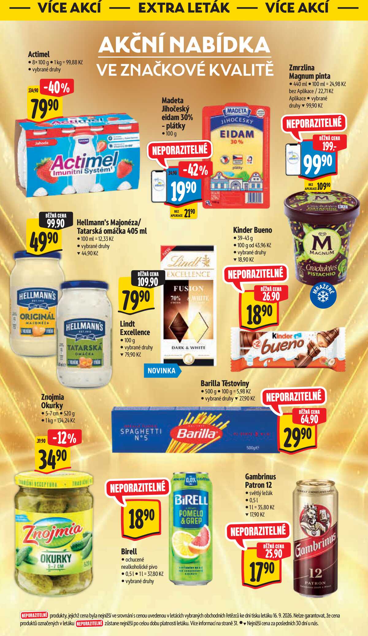 Albert  Hypermarket od 30.9. do 6.10.2026 strana 42