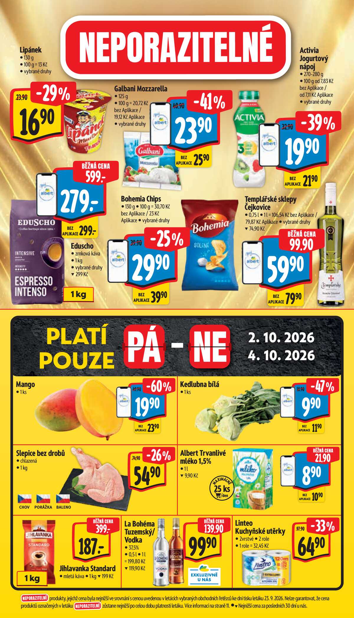 Albert  Hypermarket od 30.9. do 6.10.2026 strana 49