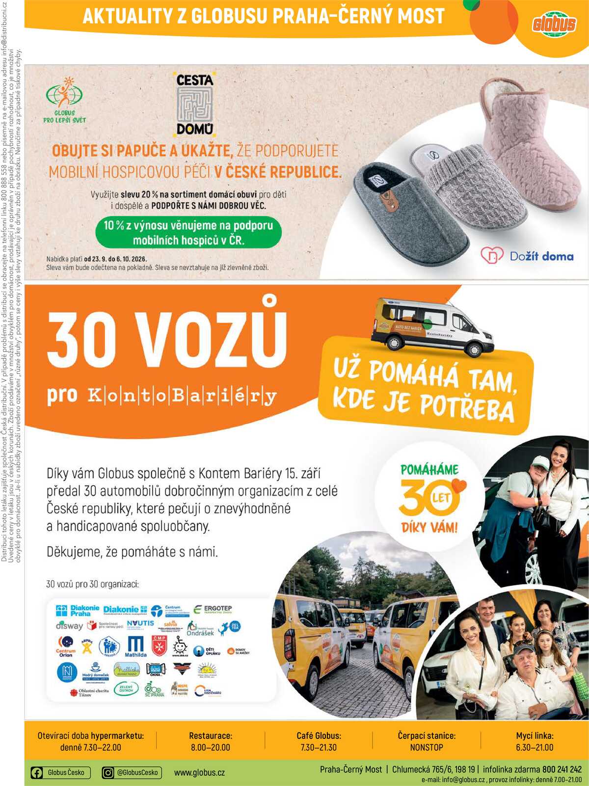 Akční leták Globus 30.9. - 6.10.2026 - Globus Praha - Centrum Černý Most strana 44