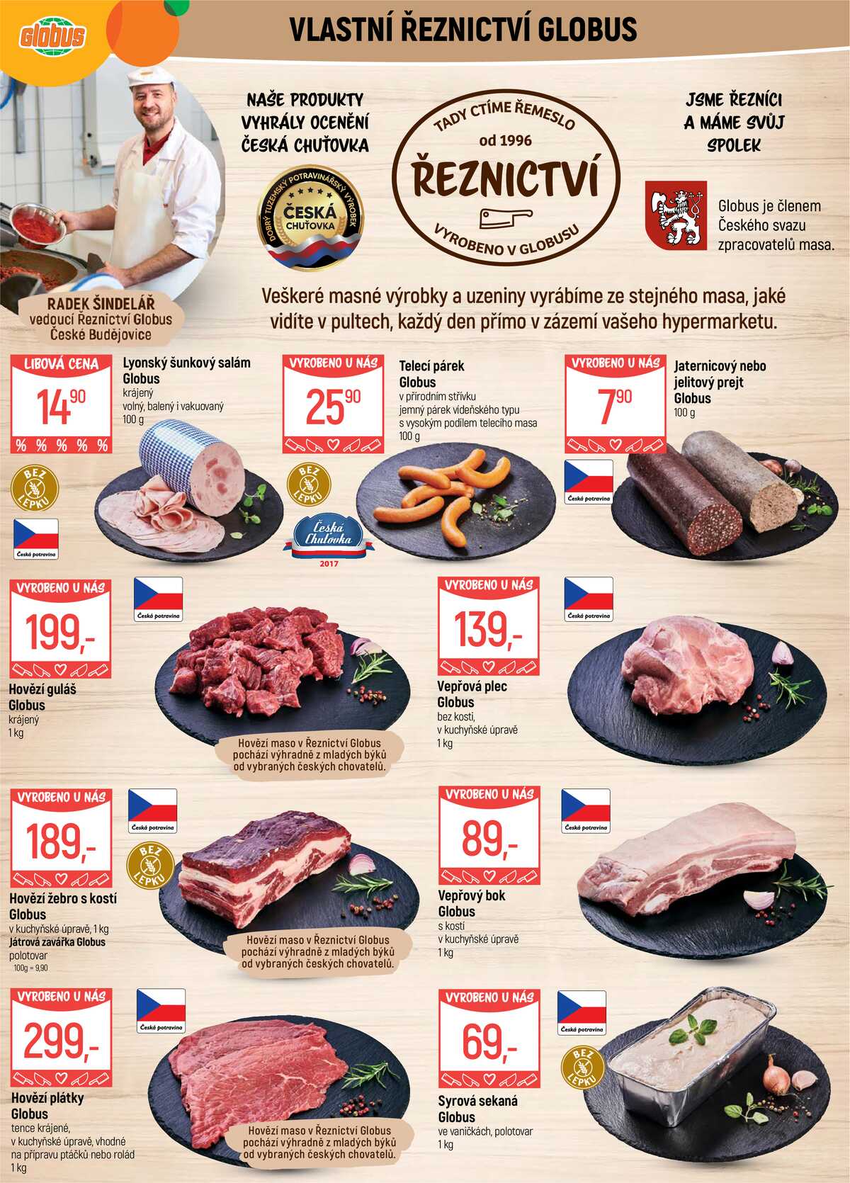 Akční leták Globus 30.9. - 6.10.2026 - Globus České Budějovice strana 5