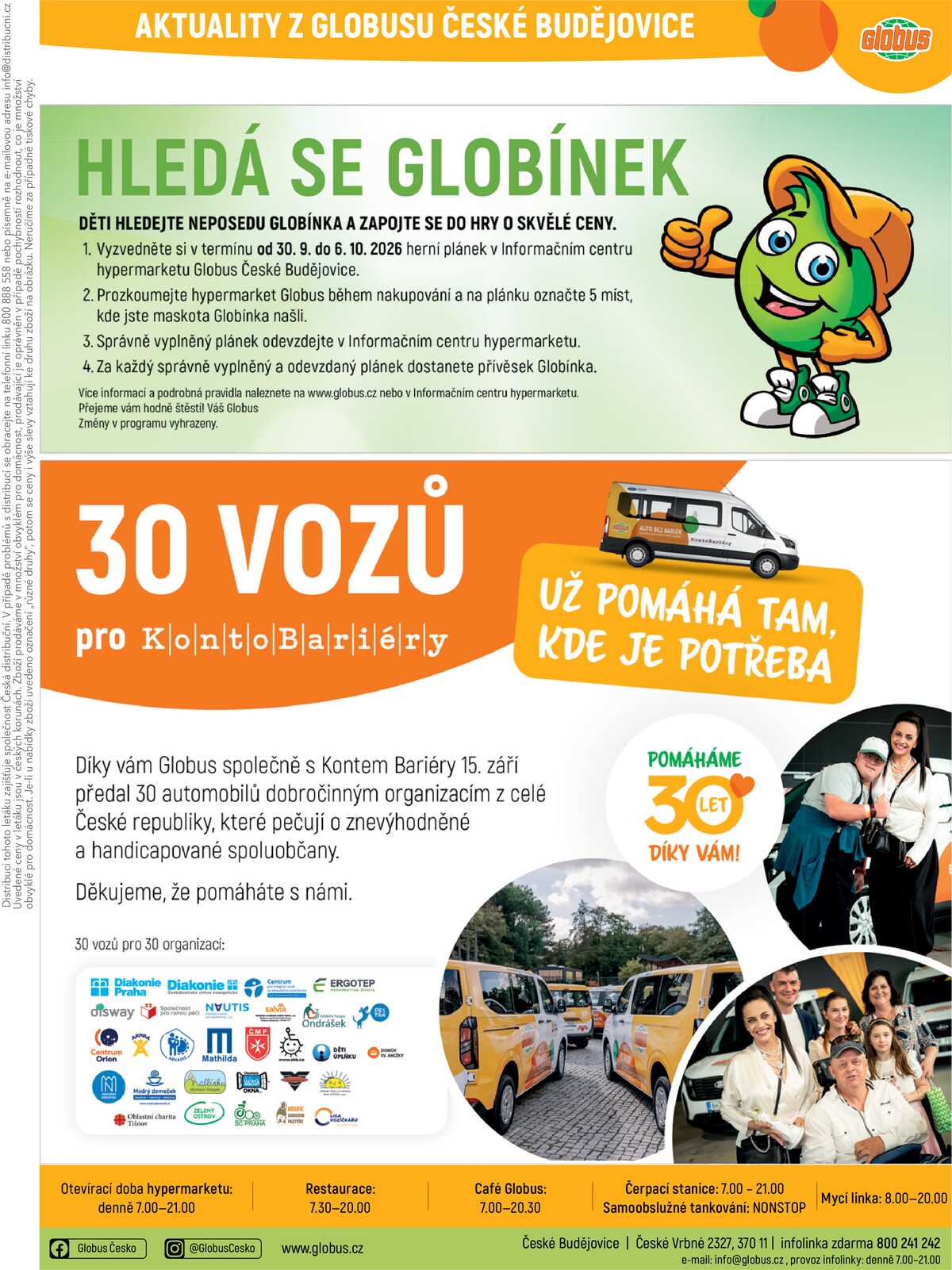 Akční leták Globus 30.9. - 6.10.2026 - Globus České Budějovice strana 44