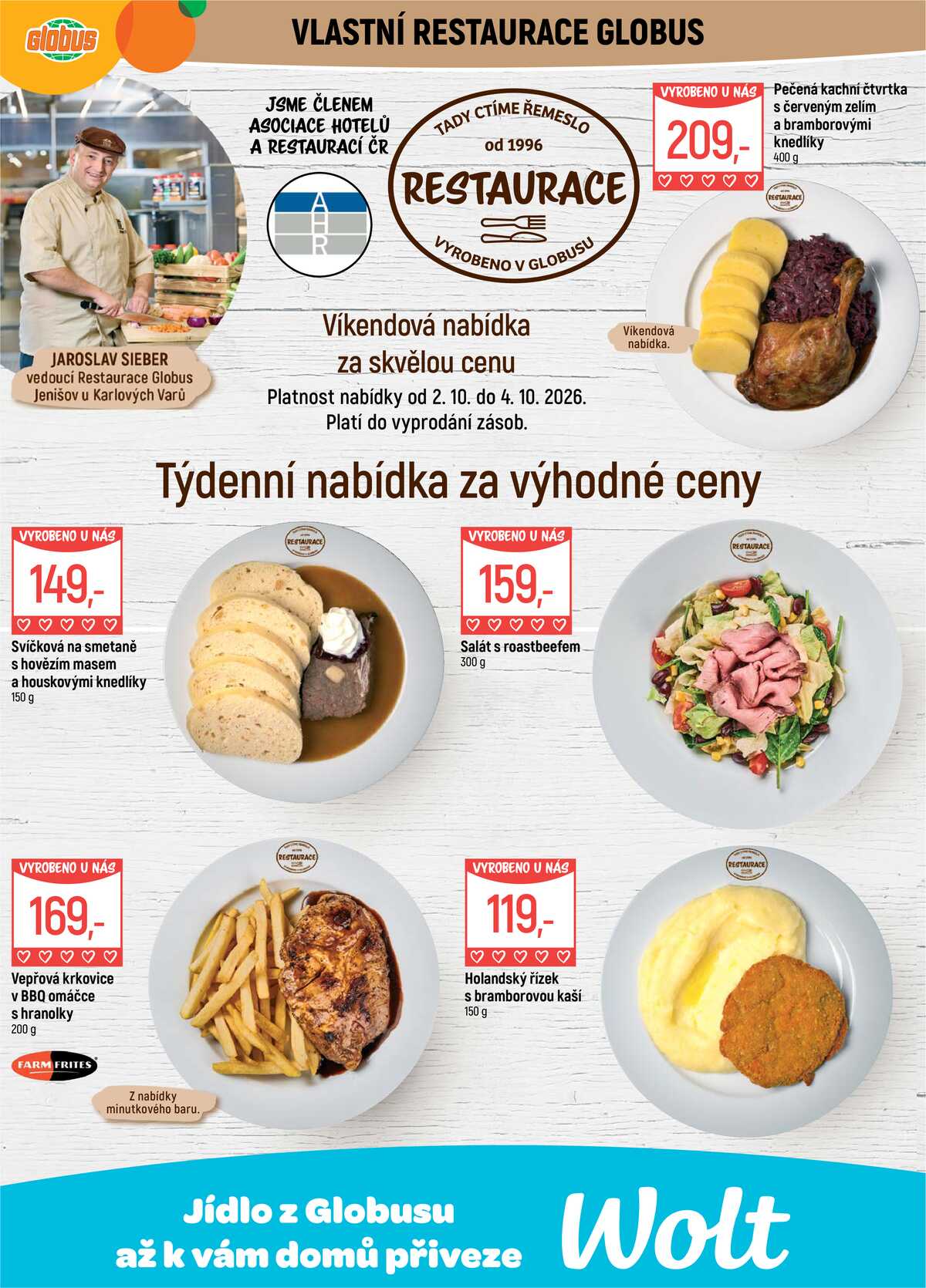 Akční leták Globus 30.9. - 6.10.2026 - Globus Jenišov u Karlových Varů strana 7