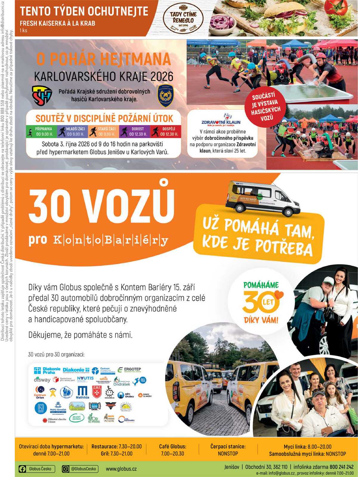 Akční leták Globus 30.9. - 6.10.2026 - Globus Jenišov u Karlových Varů strana 44