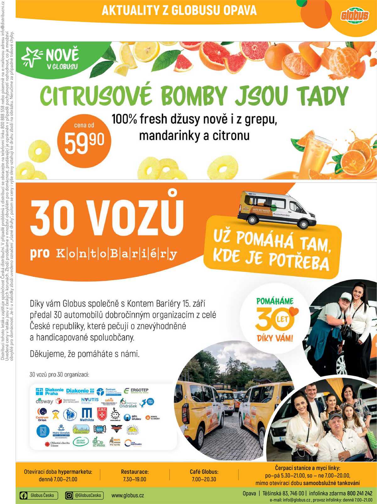 Akční leták Globus 30.9. - 6.10.2026 - Globus Opava strana 44