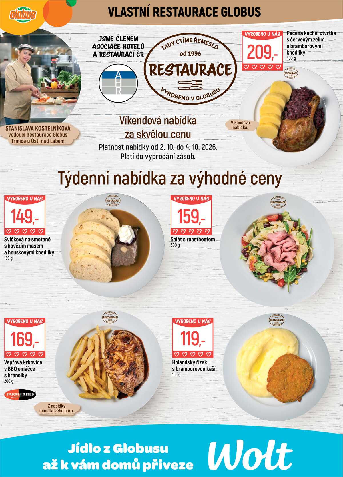 Akční leták Globus 30.9. - 6.10.2026 - Globus Trmice u Ústí nad Labem strana 7