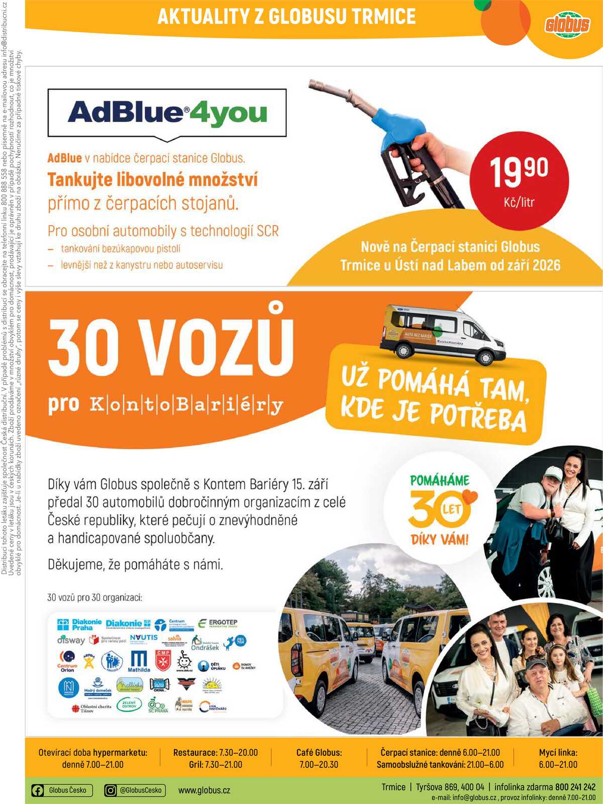 Akční leták Globus 30.9. - 6.10.2026 - Globus Trmice u Ústí nad Labem strana 44