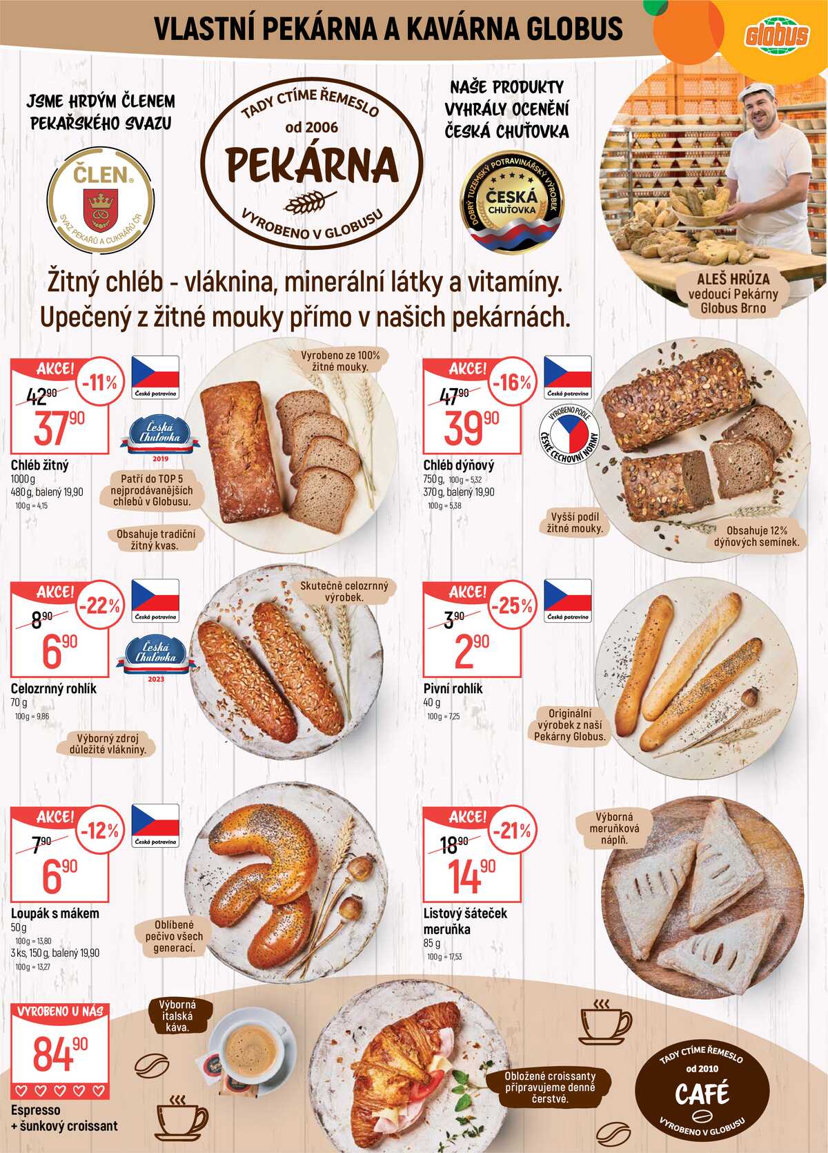 Akční leták Globus 30.9. - 6.10.2026 - Globus Brno Ivanovice strana 6