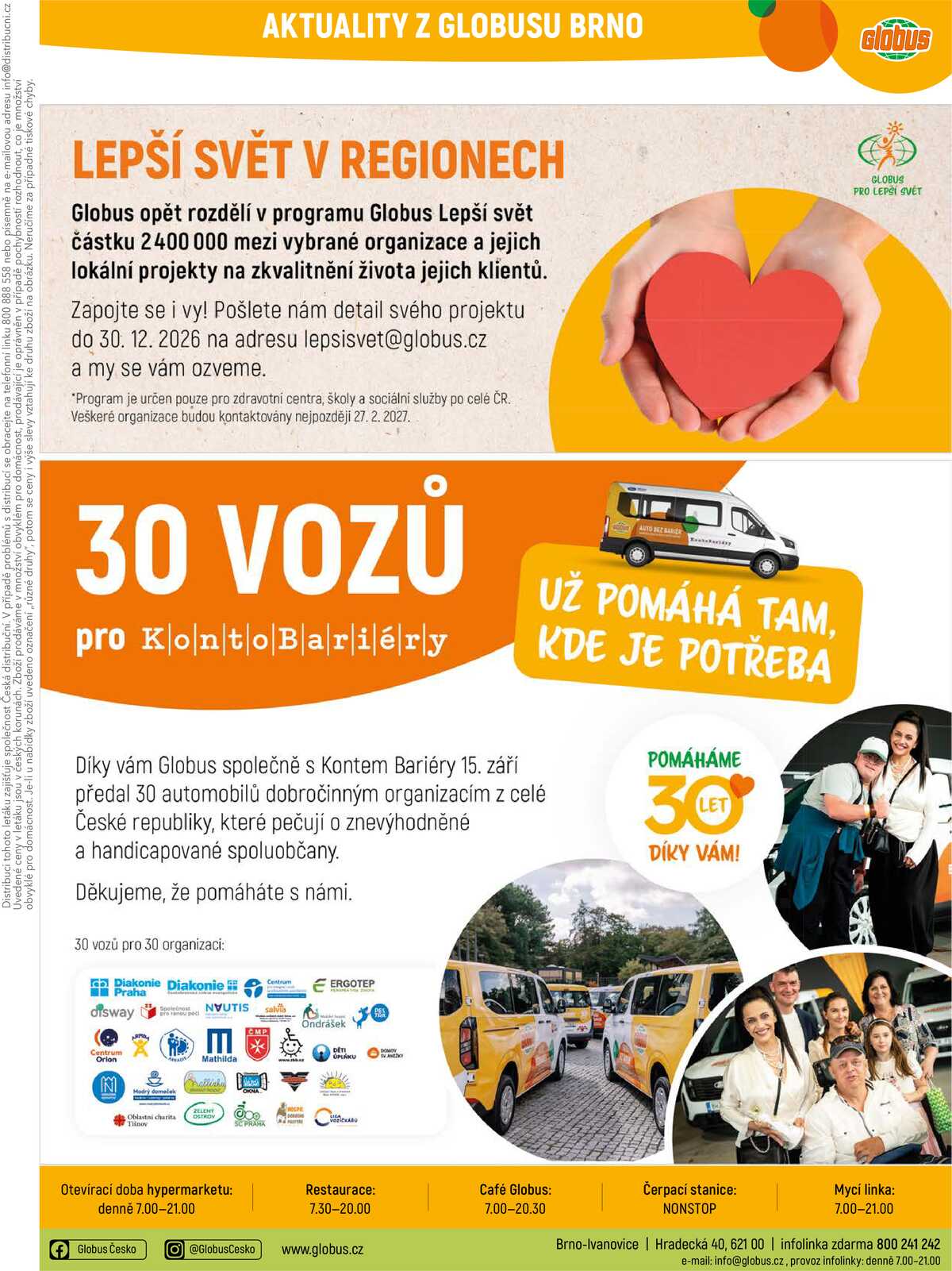 Akční leták Globus 30.9. - 6.10.2026 - Globus Brno Ivanovice strana 44