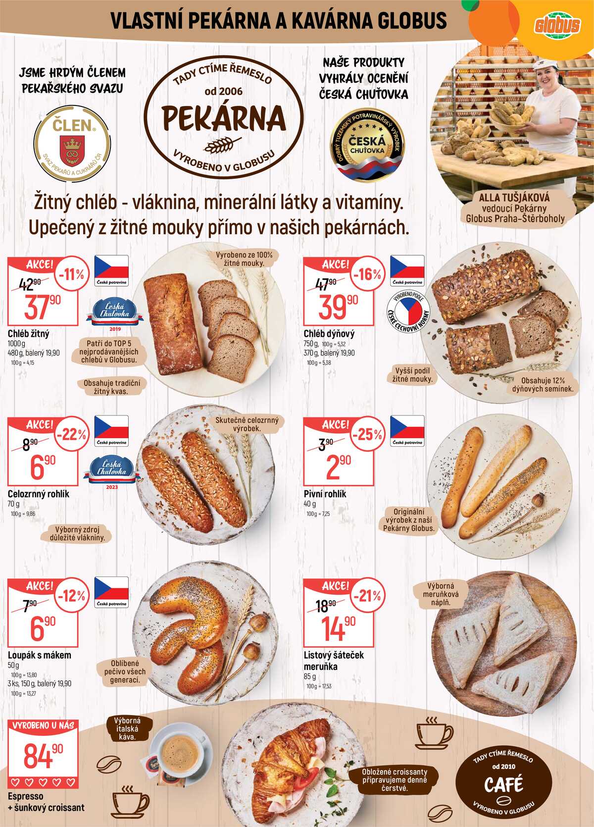 Akční leták Globus 30.9. - 6.10.2026 - Globus Praha - Štěrboholy strana 6