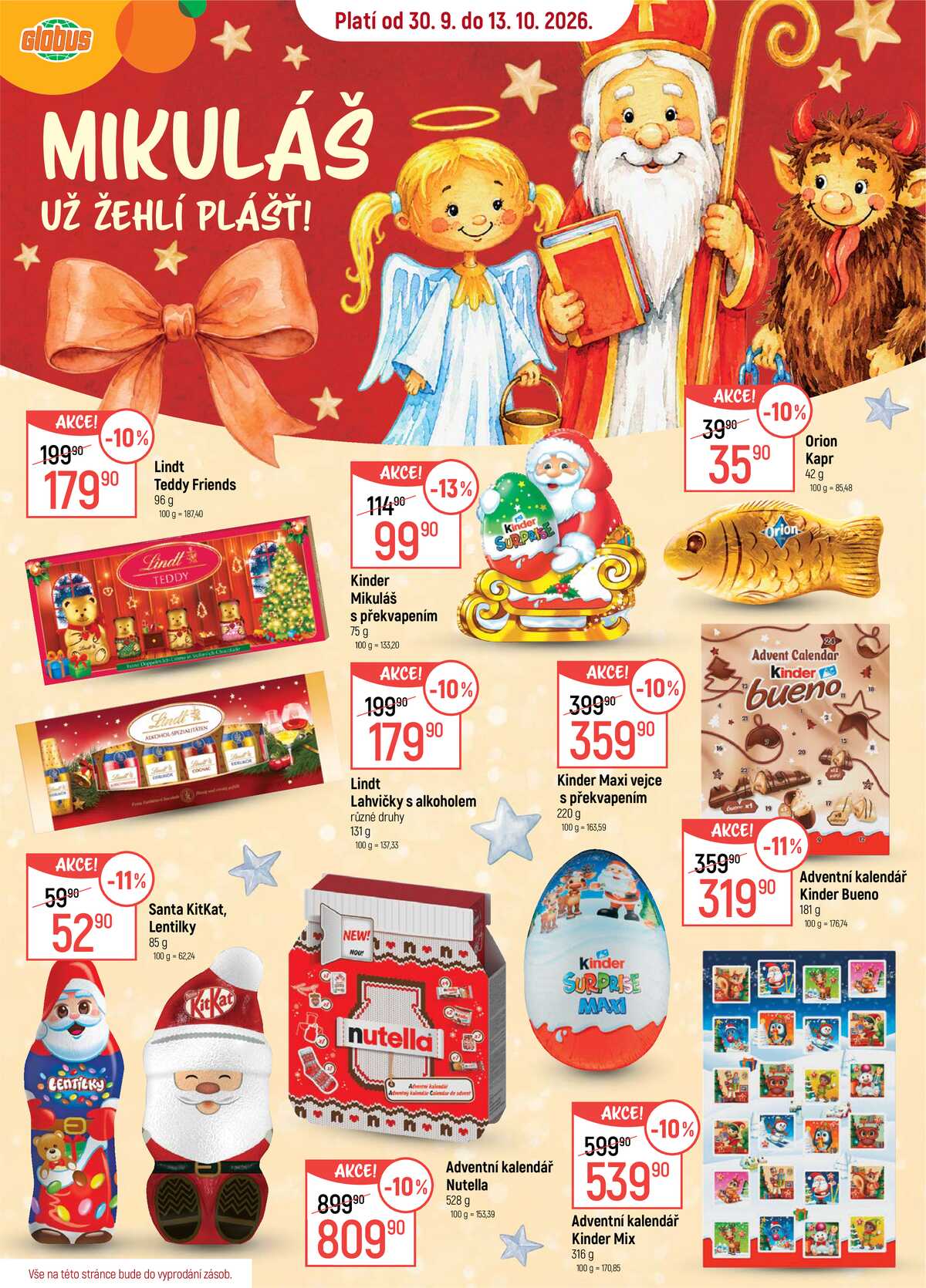 Akční leták Globus 30.9. - 6.10.2026 - Globus Praha - Štěrboholy strana 19