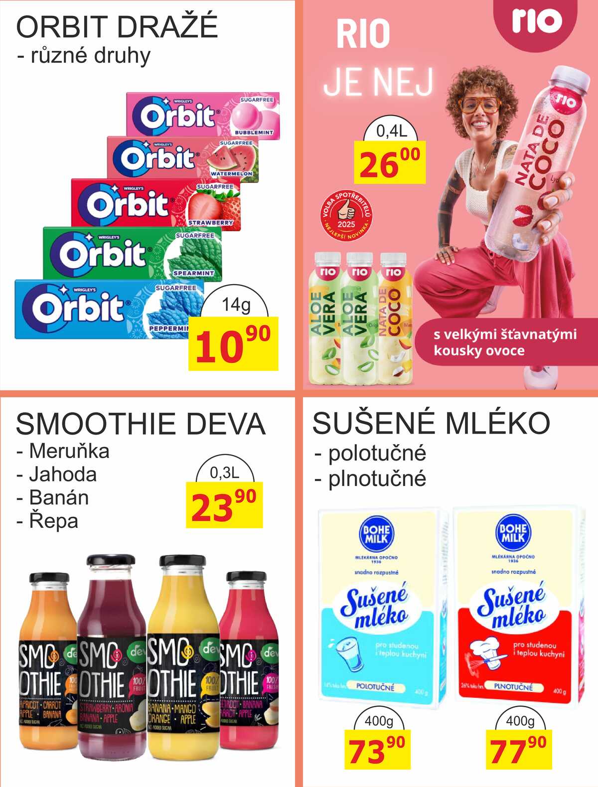 BENE Nápoje od 1.10. do 31.10.2026 strana 18