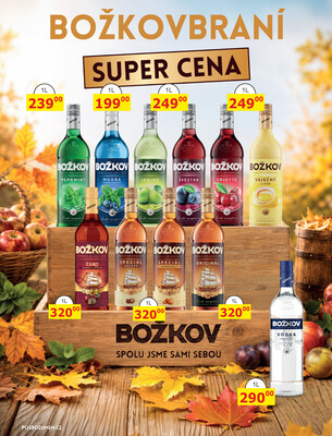 BENE Nápoje od 1.10. do 31.10.2026