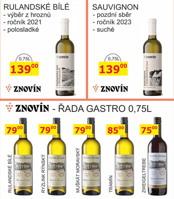 BENE Nápoje od 1.10. do 31.10.2026