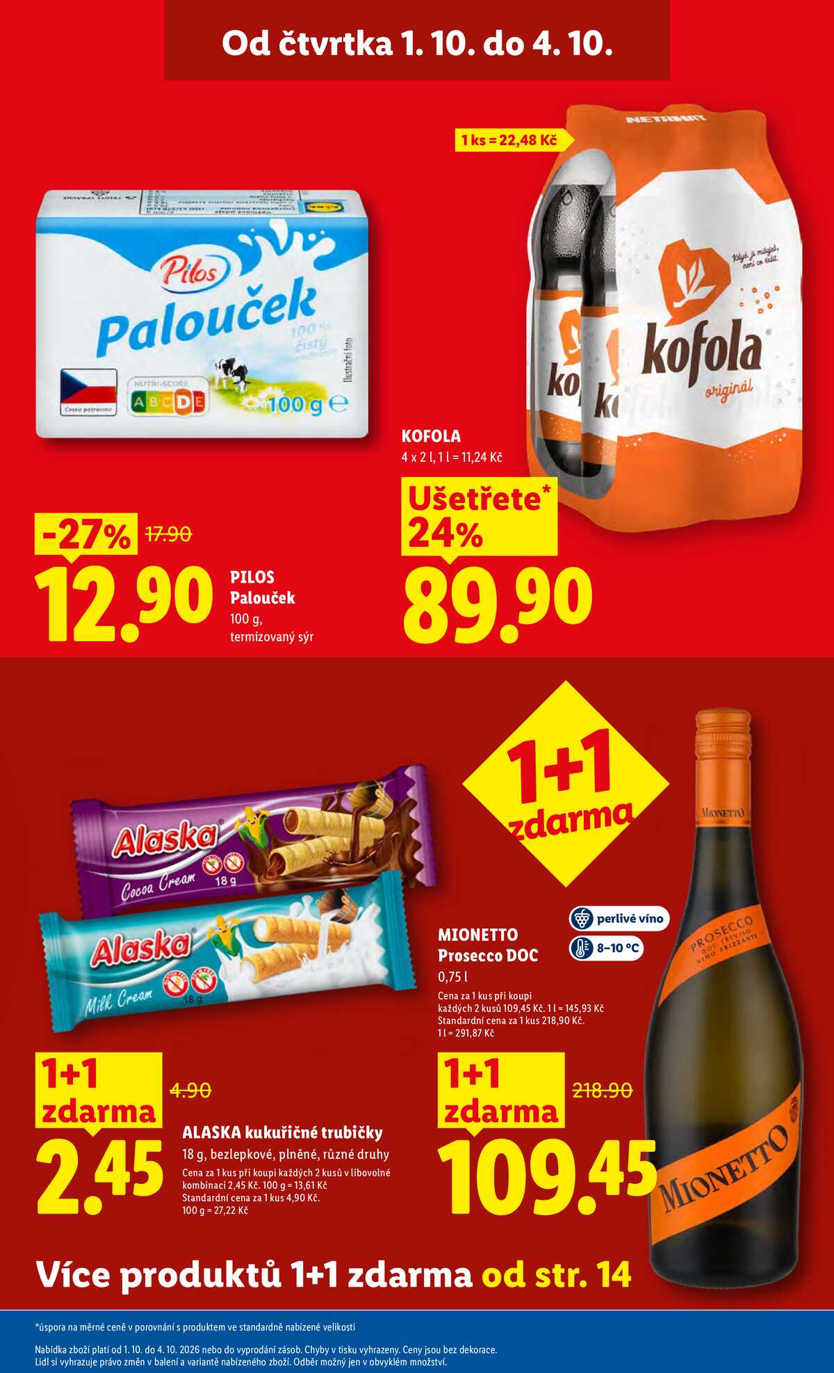 Lidl Čtvrtek od 1.10. do 4.10.2026 strana 3