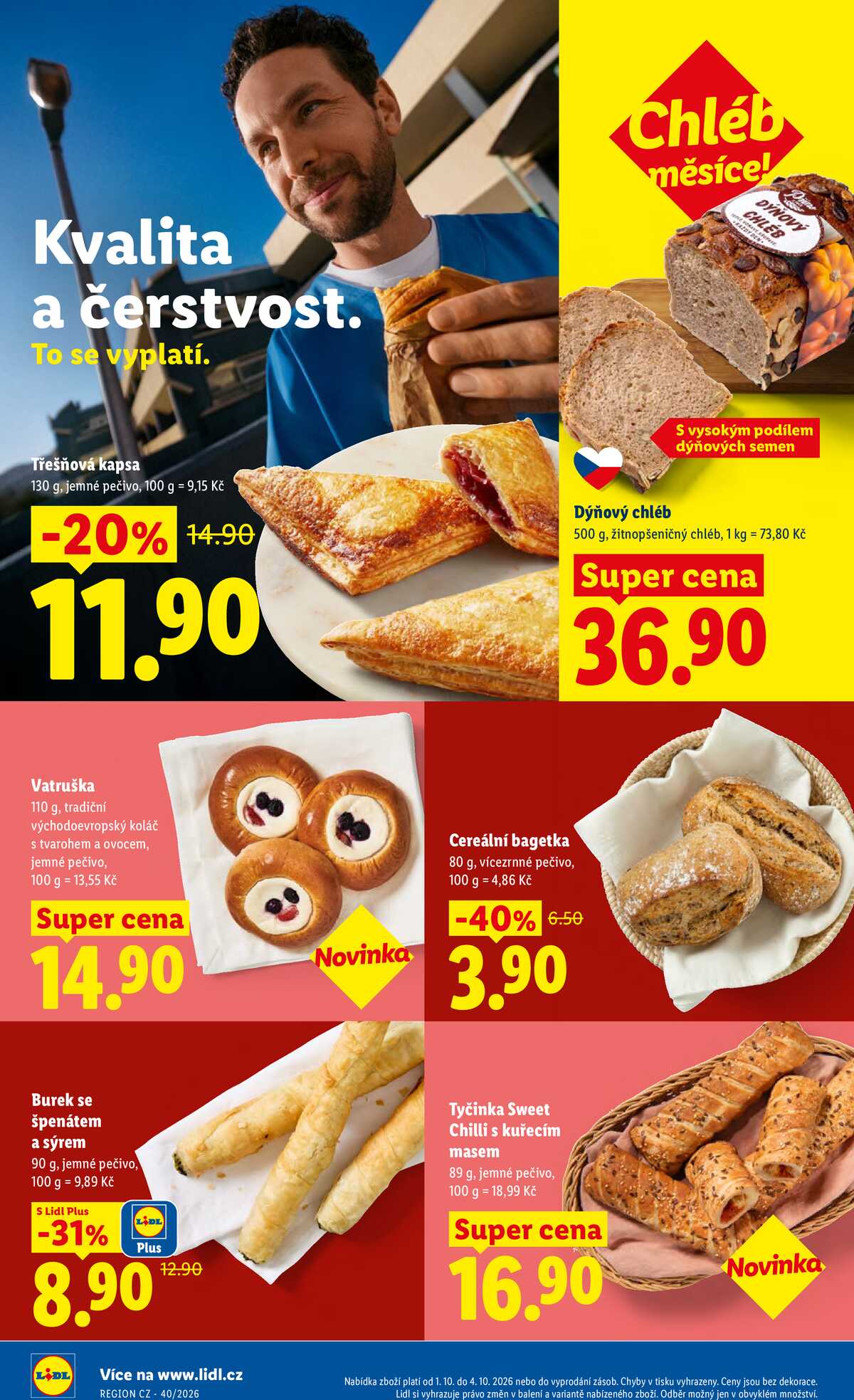 Lidl Čtvrtek od 1.10. do 4.10.2026 strana 16