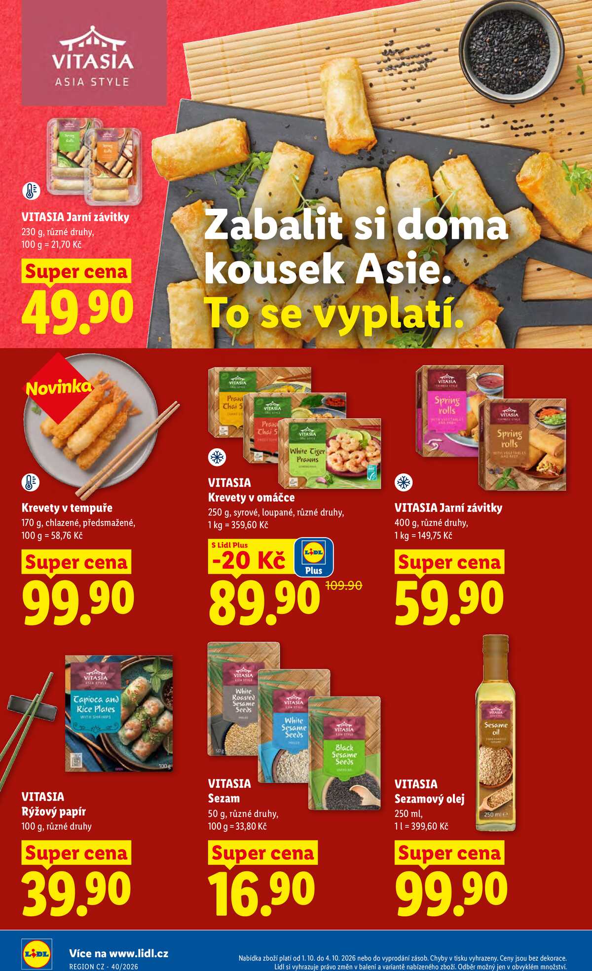 Lidl Čtvrtek od 1.10. do 4.10.2026 strana 20