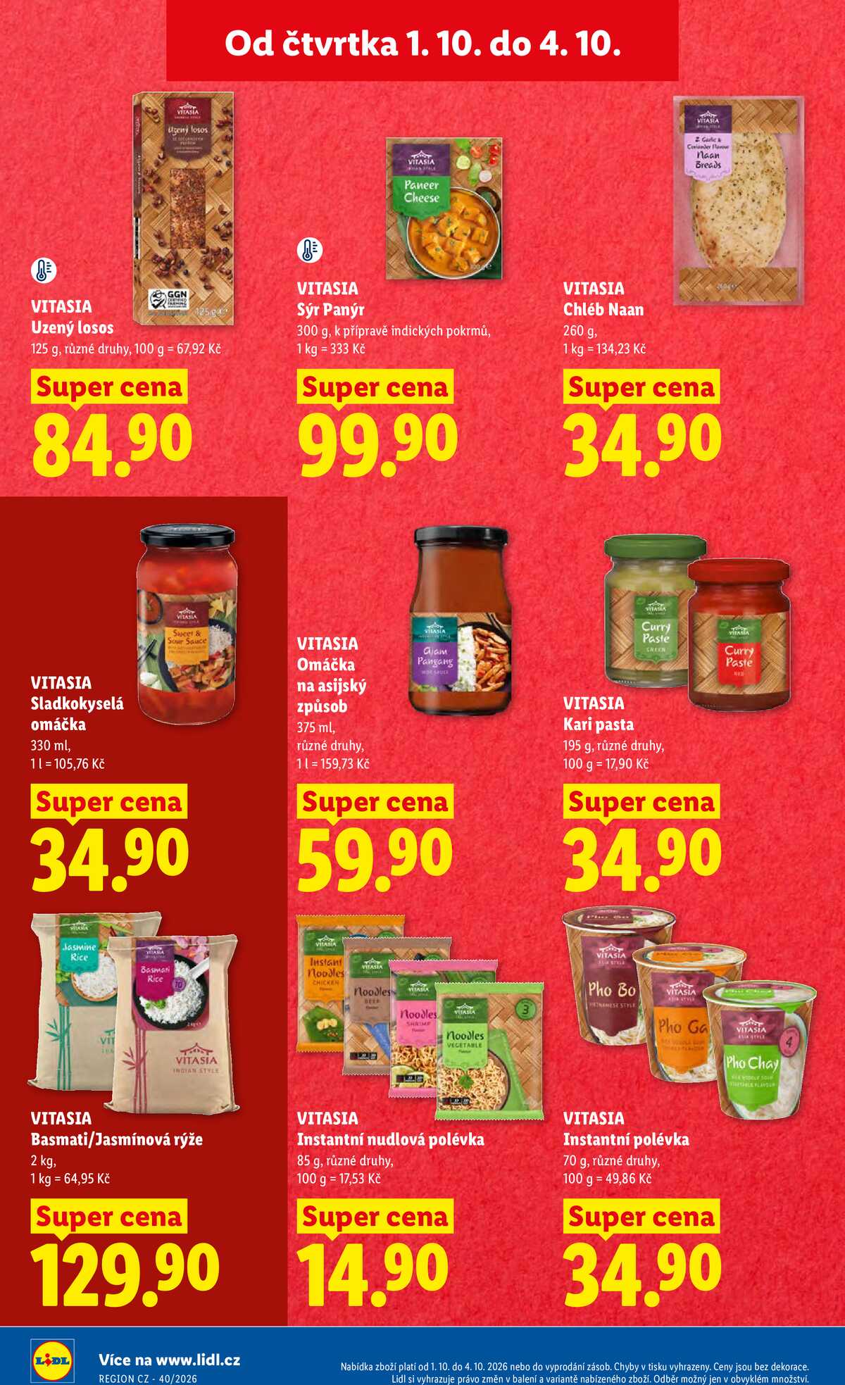Lidl Čtvrtek od 1.10. do 4.10.2026 strana 22