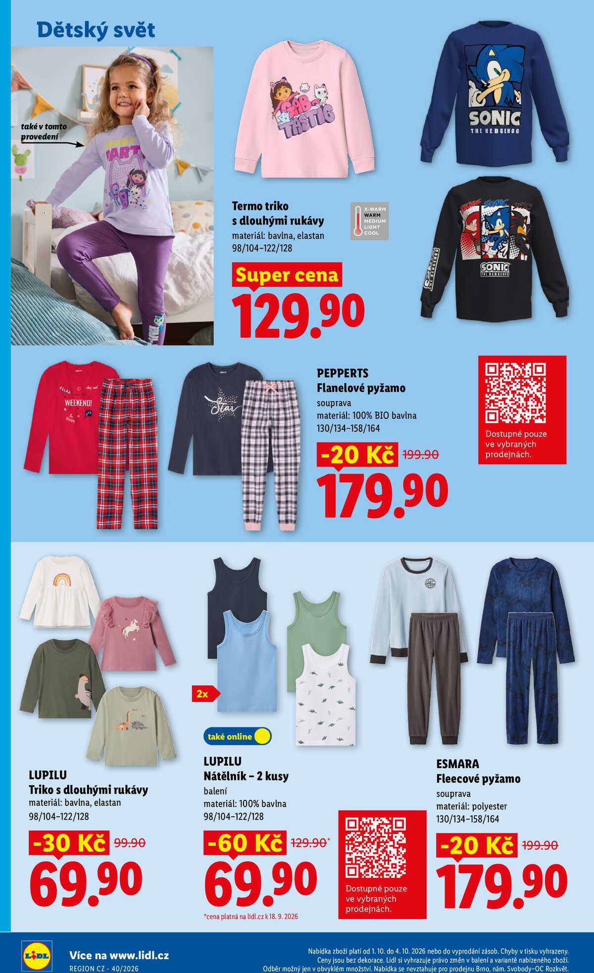 Lidl Čtvrtek od 1.10. do 4.10.2026 strana 46