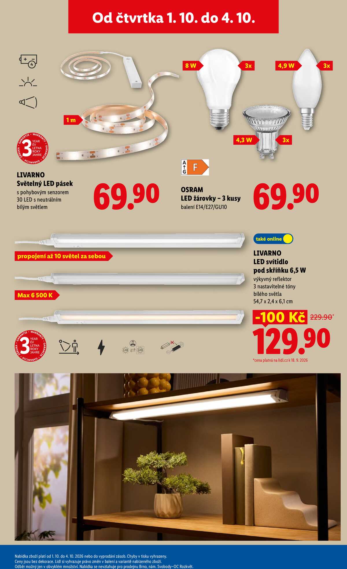 Lidl Čtvrtek od 1.10. do 4.10.2026 strana 49