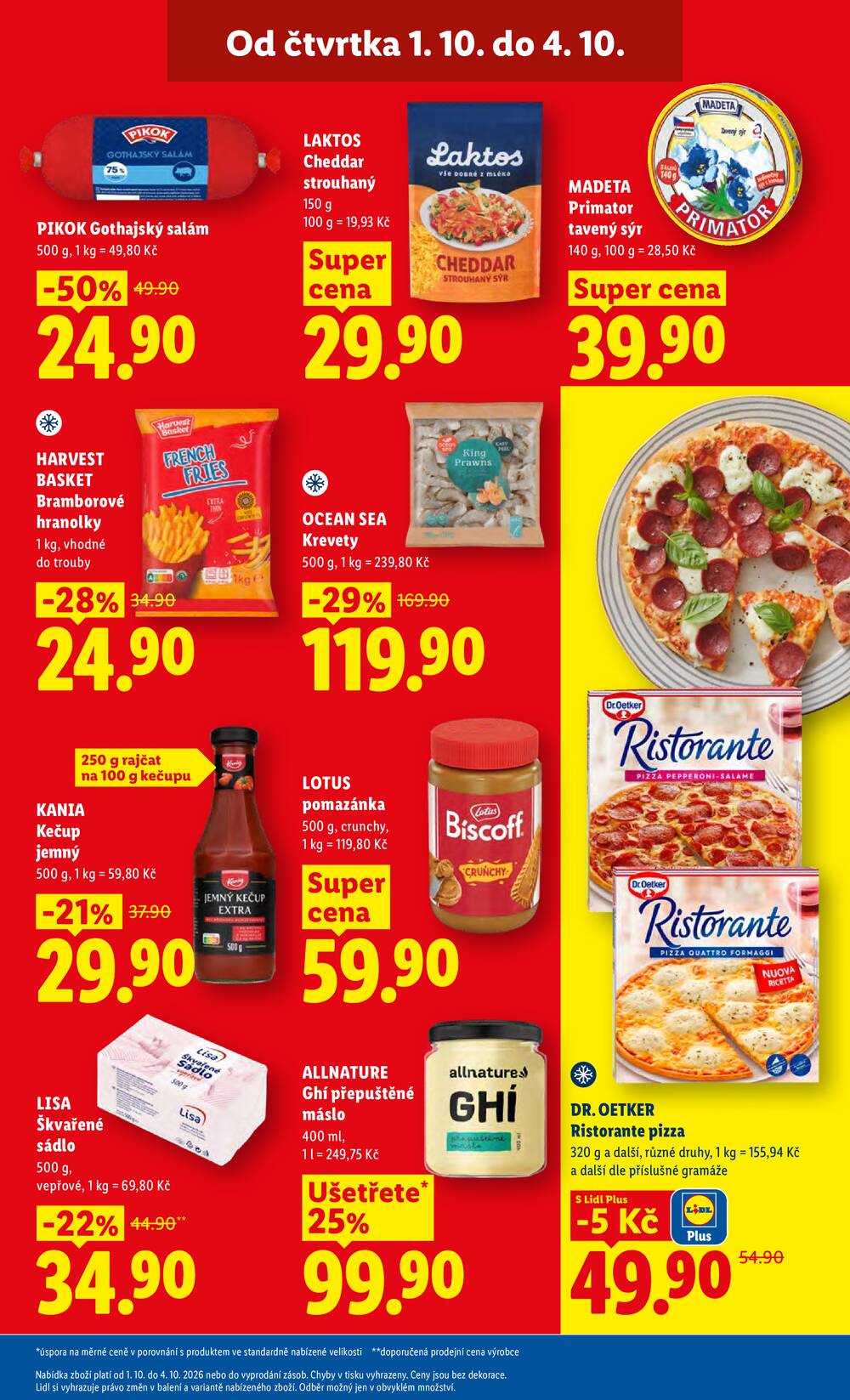 Leták Lidl - Lidl Čtvrtek od 1.10. do 4.10.2026 - strana 29 Leták Lidl - Lidl Čtvrtek od 1.10. do 4.10.2026 - strana 29