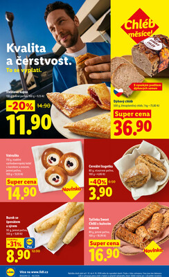 Lidl Čtvrtek od 1.10. do 4.10.2026