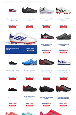 Intersport Kopačky a míče - 26. 9. 2026