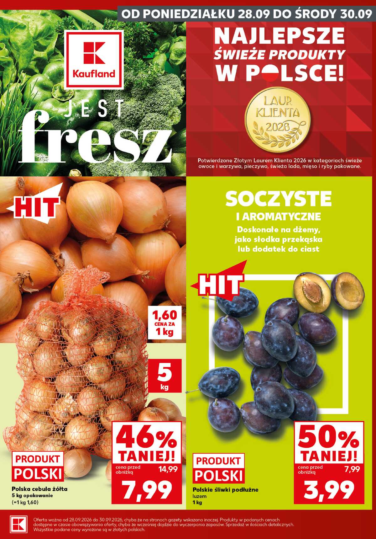 Leták Kaufland Polsko 28.9.-30.9.2026 - Silný start strana 3
