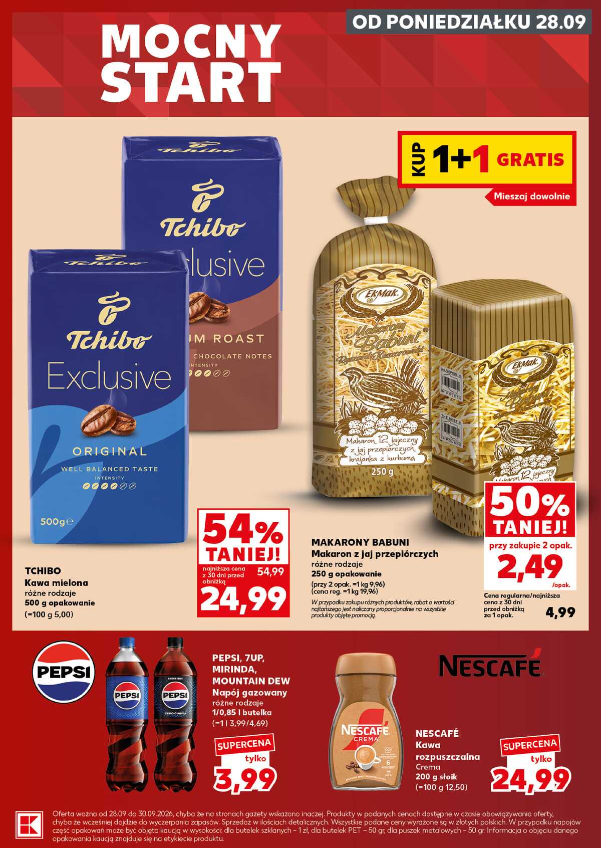 Leták Kaufland Polsko 28.9.-30.9.2026 - Silný start strana 7