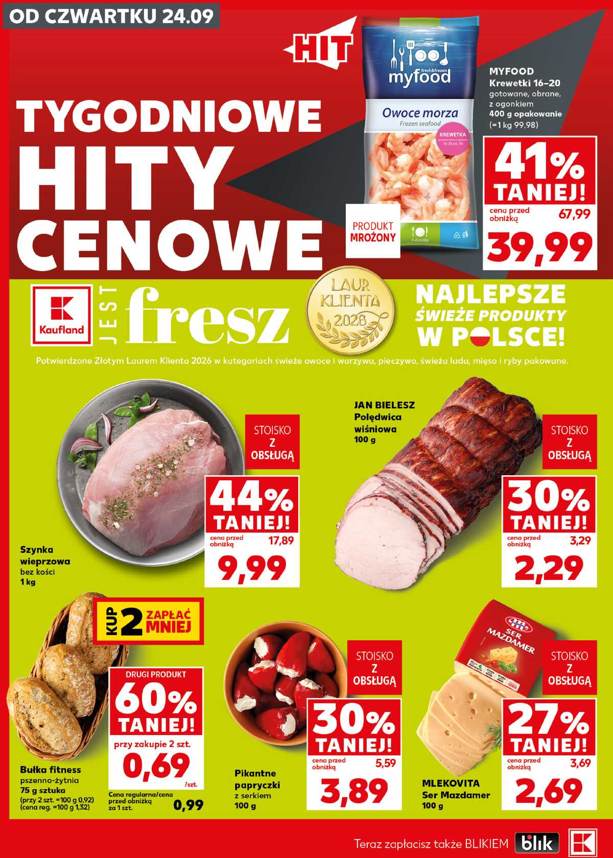 Leták Kaufland Polsko 28.9.-30.9.2026 - Silný start strana 8