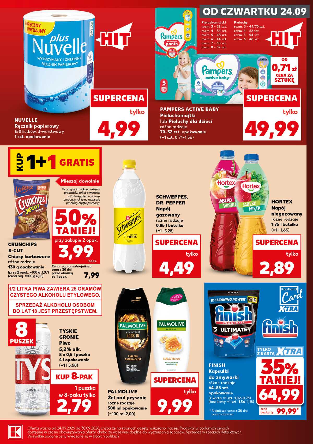 Leták Kaufland Polsko 28.9.-30.9.2026 - Silný start strana 11