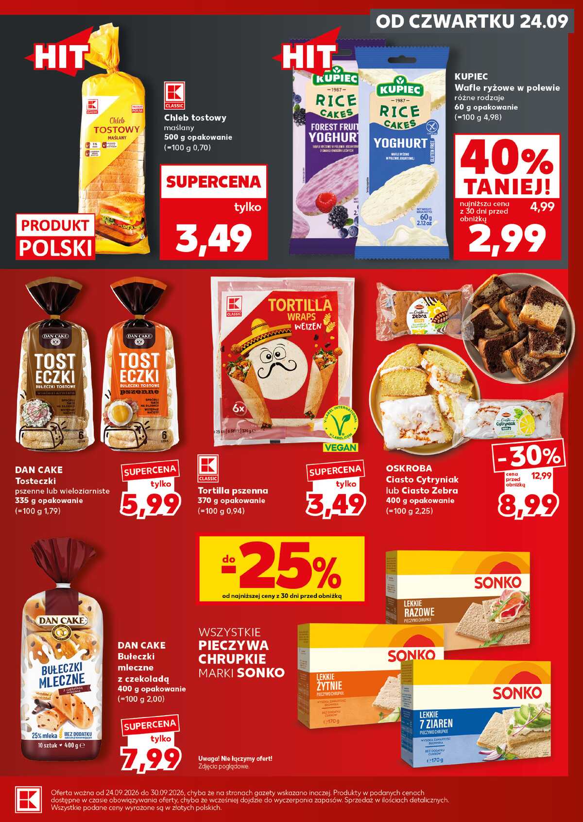 Leták Kaufland Polsko 28.9.-30.9.2026 - Silný start strana 17