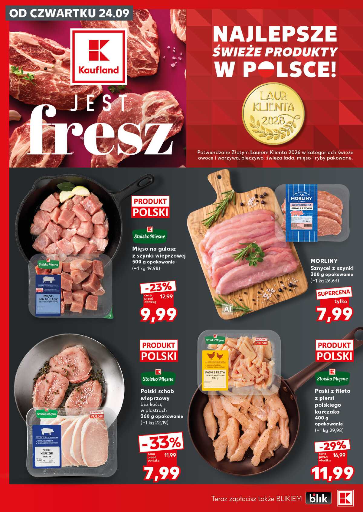 Leták Kaufland Polsko 28.9.-30.9.2026 - Silný start strana 18