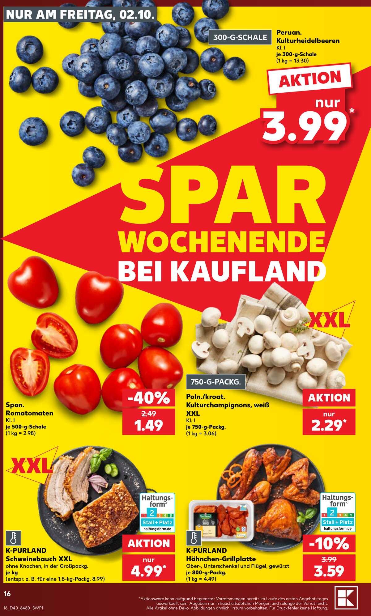 Leták Kaufland Německo 1.10.-7.10.2026 strana 16